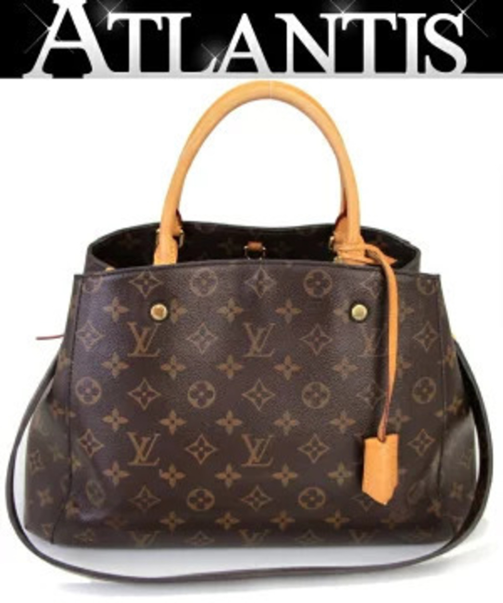 Louis Vuitton Montaigne 2way Shoulder Bag Monogram